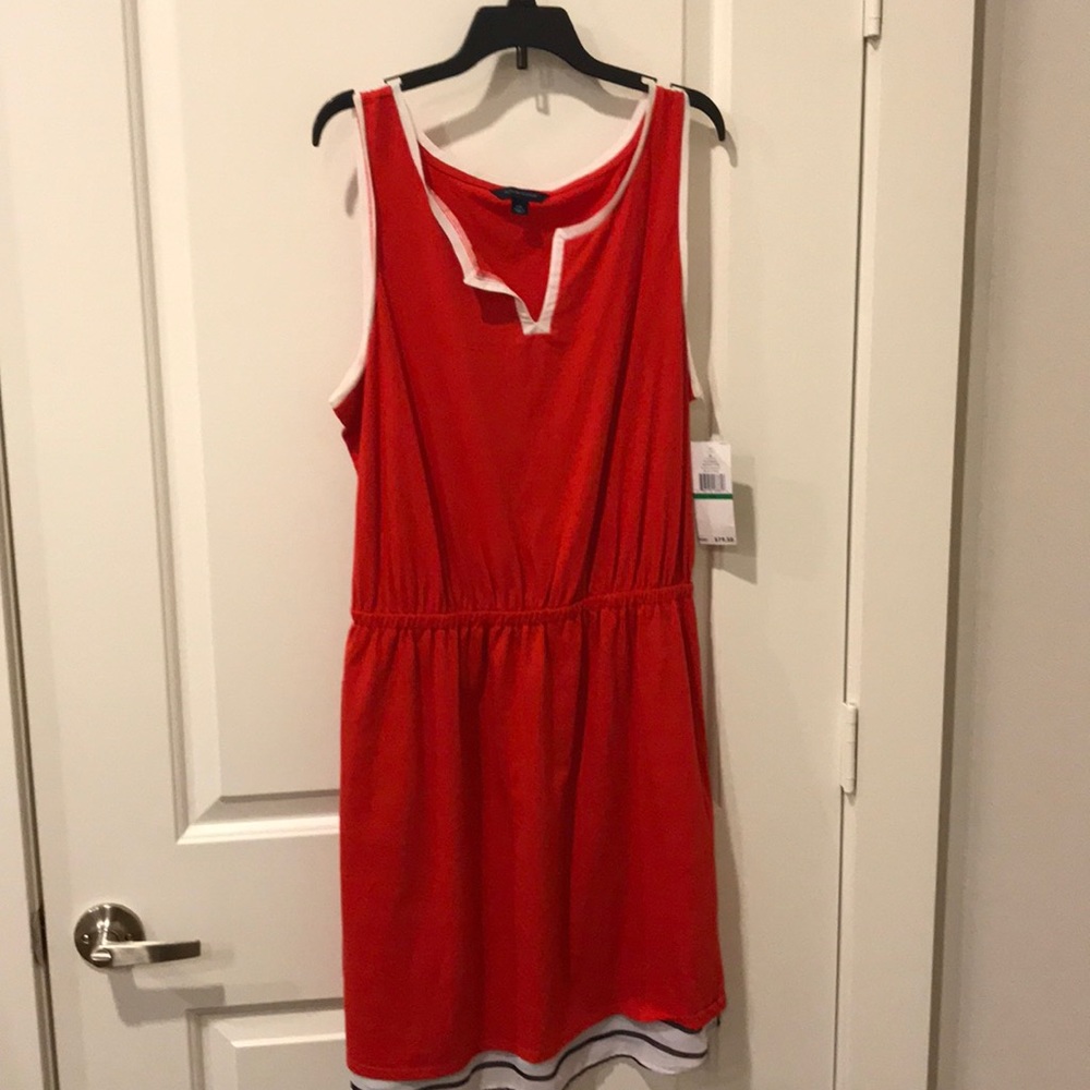 Tommy Hilfiger red summer dress